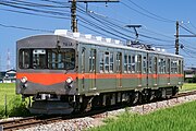 7000系（2022年7月 井口駅 - 道法寺駅間）