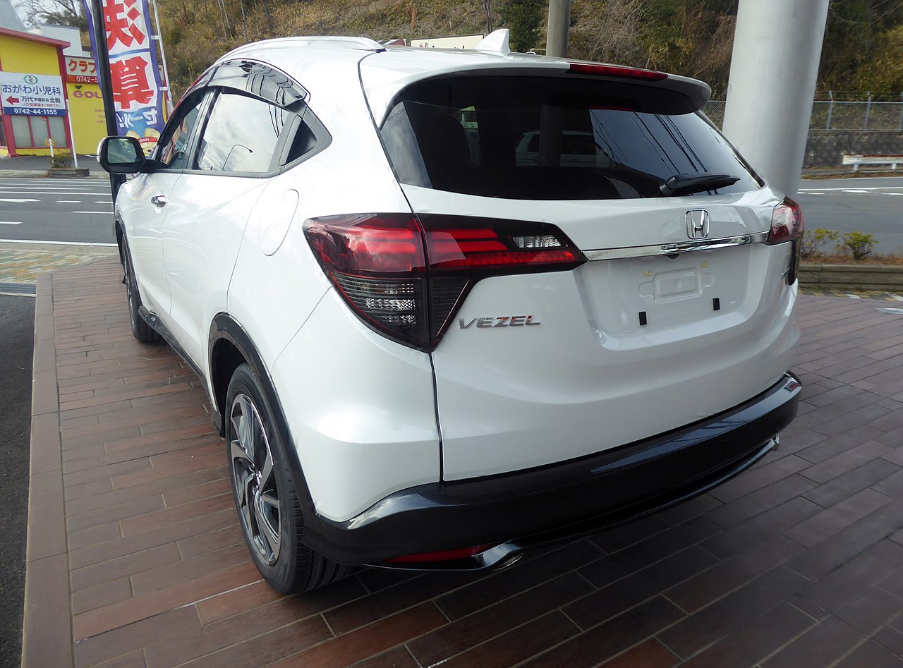 ファイル:Honda VEZEL TOURING・Honda SENSING (DBA-RU1) rear.jpg - Wikipedia