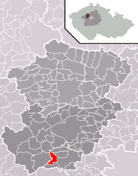 Horní Bezděkov – Mappa