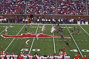 Southern Methodist on offense