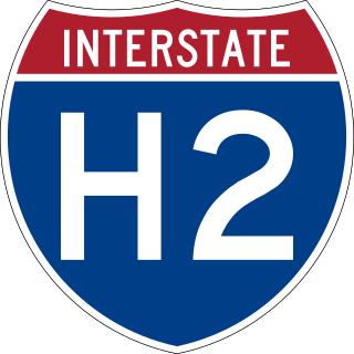 <span class="mw-page-title-main">Interstate H-2</span> Highway in Hawaii