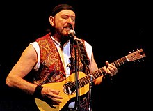 Jethro Tull frontman Ian Anderson performed flute on Hot Cakes bonus track "Cannonball". Ian Anderson.jpg