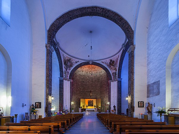 墨西哥城的聖地牙哥特拉特洛爾科教堂
