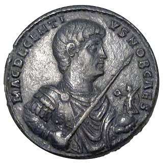 <span class="mw-page-title-main">Decentius</span> Roman emperor from 350 to 353