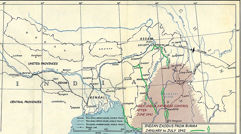 File:Indian exodus from Burma to Manipur, Bengal, and Assam, January to July 1942.jpg