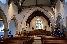 Interior, All Saints' church, Brenchley - geograph.org.uk - 3263121.jpg