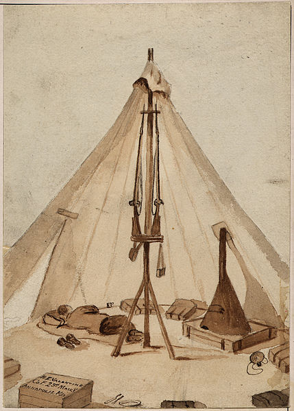 File:Interior of a Sibley Tent.jpg