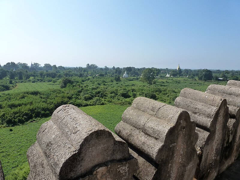 File:Inwa -- Palace site seen from Nanmyin Tower.JPG