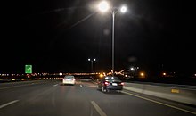 Airport link road alongside metrobus line on Srinagar Highway