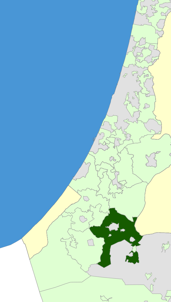 Israel Map - Bnei Shimon Regional Council Zoomin.svg