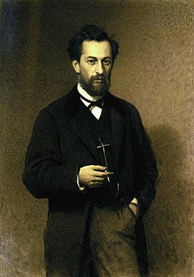 I. N. Kramskoy.  Portretul artistului Mihail Konstantinovich Klodt