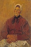 Portret van een wasvrouw uit Soest, Jacobus van Looy, 1905