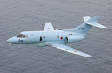 Japan Air Self-Defense Force U-125A in flight JASDF U-125A (cropped).jpg