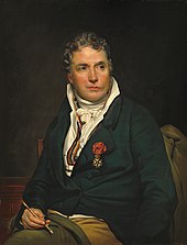 Portrait de David par son élève Georges Rouget.