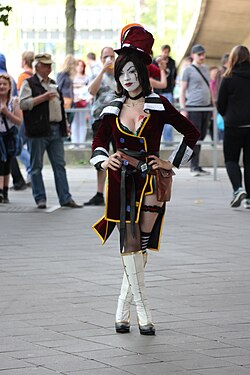 Cosplayer during Japan-Day in Düsseldorf 2016