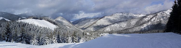 Jasná Ski Resort, Slovakia - panorama