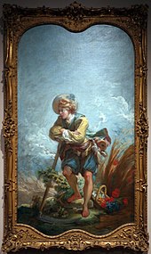 Jean-honoré fragonard, scene di vita contadina, 1754-55 il mietitore.jpg