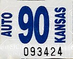 Kansas License Plate Auto Sticker 1990.jpg