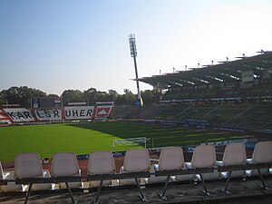 Wildparkstadion: Geschichte, Bedeutende Fußballspiele, Namenssponsoring