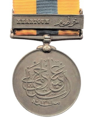 <span class="mw-page-title-main">Khedive's Sudan Medal (1897)</span> Award