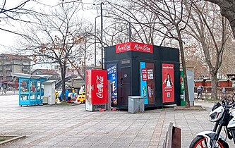 Različiti kiosci u centru Niša