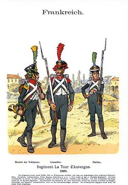 A Régiment de La Tour d'Auvergne (1805-1811) cikk illusztráló képe