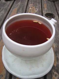 Sujeonggwa Korean cinnamon punch