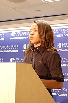 Kristen Clarke, New America.jpg şirketinde