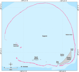 Kaart van Green Island