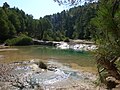 Ulldemó River close to Beseit on the western edge of the Ports