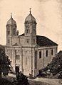Kostol na vyobrazení z roku 1903