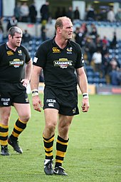 Photo en pied de Lawrence Dallaglio