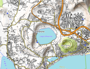 Lac Averne OSM.png