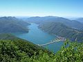 Luganosjøen sett fra Balcone d'Italia