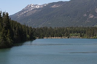 <span class="mw-page-title-main">Lake Easton</span> Reservoir, natural lake in Kittitas County, Washington