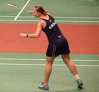 Larisa Griga Ukrainian badminton player