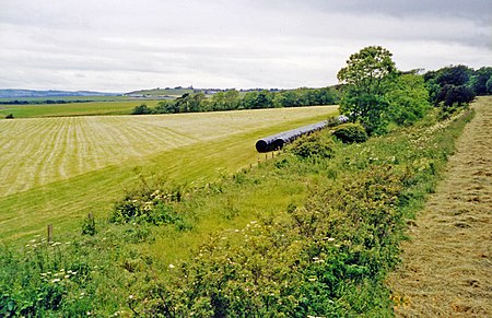 Lauriston station site geograph 3745555 by Ben Brooksbank