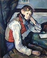 Le Garçon au gilet rouge, par Paul Cézanne, FWN 496.jpg