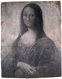 Существует предположение, что этот рисунок из коллекции Хайд[en] (Гленс-Фолс, штат Нью-Йорк) сделан рукой Леонардо да Винчи и является предварительным эскизом портрета Моны Лизы. В этом случае любопытно, что сначала он намеревался вложить ей в руки пышную ветвь