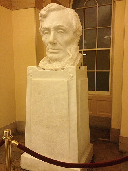 File:Lincoln bust - No Ear.jpg