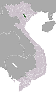 <span class="mw-page-title-main">Hà Tây province</span> Historical province of Vietnam