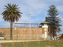 Watch tower at Long Bay Correctional Centre at Malabar. Long Bay Jail 1.JPG