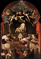 Die Almosen des Hl. Antonius, 332 × 235 cm, Santi Giovanni e Paolo, Venedig, 1540–42