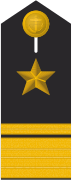 Schulterklappe eines Flottillenadmirals (Truppendienst)