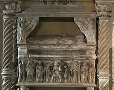 Maestro durazzesco (seguace dei f.lli bertini), sepolcro di maria di durazzo (m. 1366), 05.JPG