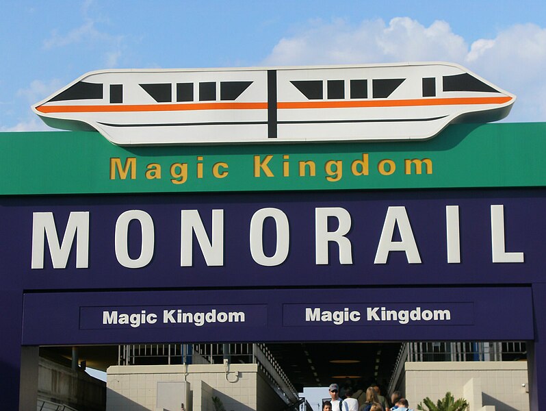 File:Magic Kingdom Monorail Entry Arch.jpg