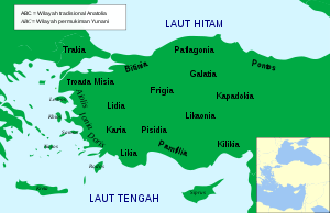 Letak Kilikia