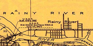 <span class="mw-page-title-main">Rainy River, Ontario</span> Town in Ontario, Canada