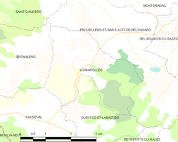 Lignairolles - Localizazion