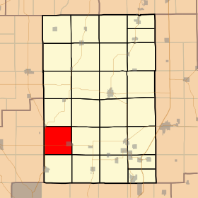 Lokalizacja Shipman Township